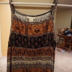 Crop tank top